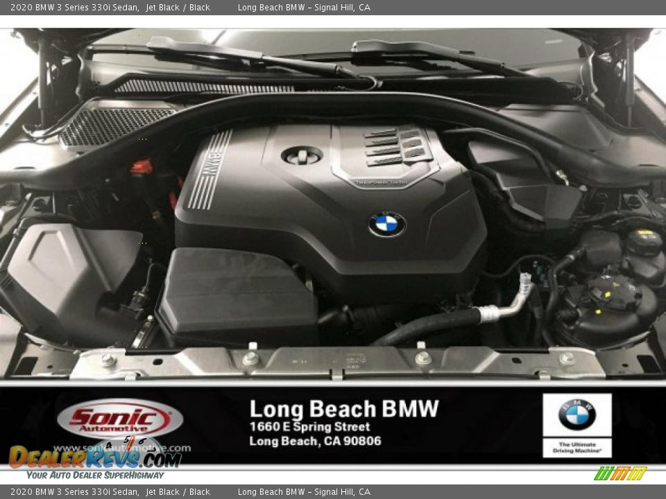 2020 BMW 3 Series 330i Sedan Jet Black / Black Photo #8