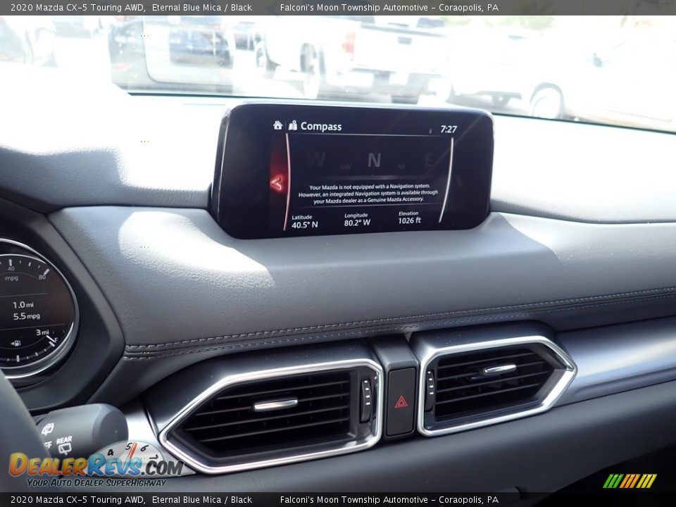 2020 Mazda CX-5 Touring AWD Eternal Blue Mica / Black Photo #14