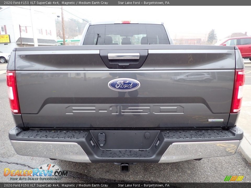 2020 Ford F150 XLT SuperCab 4x4 Magnetic / Medium Earth Gray Photo #4