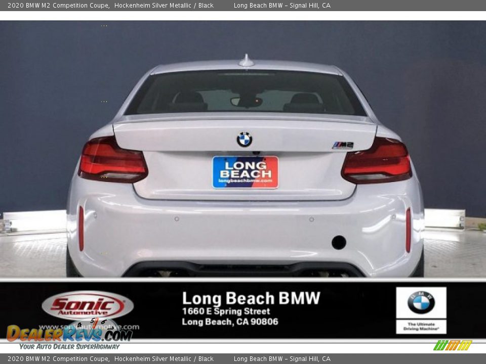 2020 BMW M2 Competition Coupe Hockenheim Silver Metallic / Black Photo #3
