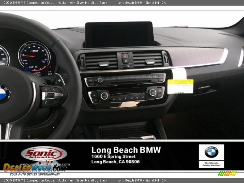 2020 BMW M2 Competition Coupe Hockenheim Silver Metallic / Black Photo #5