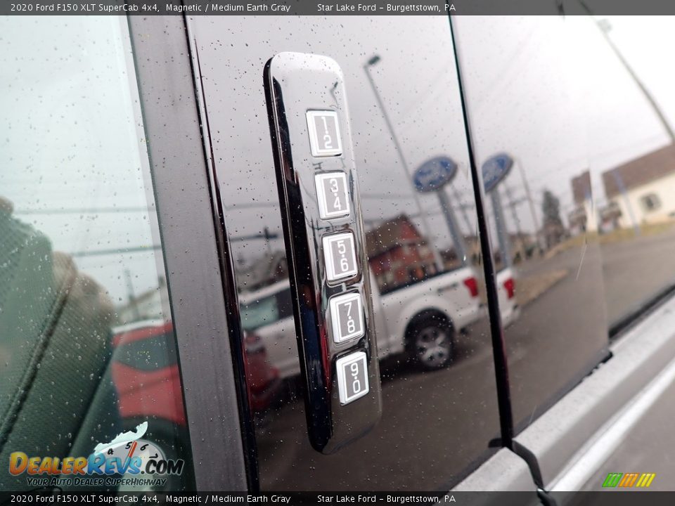 2020 Ford F150 XLT SuperCab 4x4 Magnetic / Medium Earth Gray Photo #9