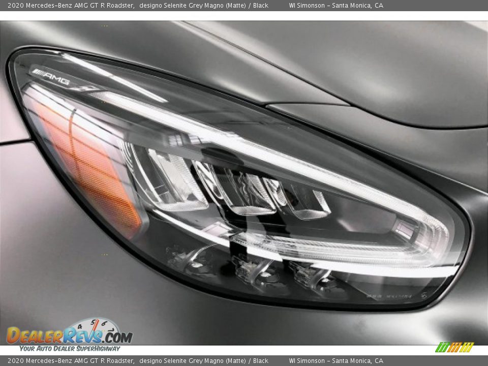 2020 Mercedes-Benz AMG GT R Roadster designo Selenite Grey Magno (Matte) / Black Photo #28