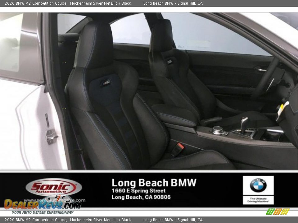 2020 BMW M2 Competition Coupe Hockenheim Silver Metallic / Black Photo #7