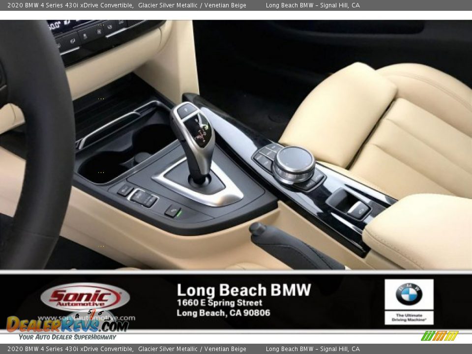 2020 BMW 4 Series 430i xDrive Convertible Glacier Silver Metallic / Venetian Beige Photo #6