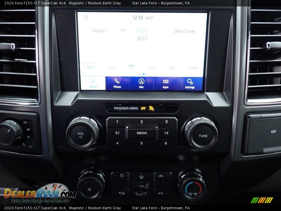 2020 Ford F150 XLT SuperCab 4x4 Magnetic / Medium Earth Gray Photo #20