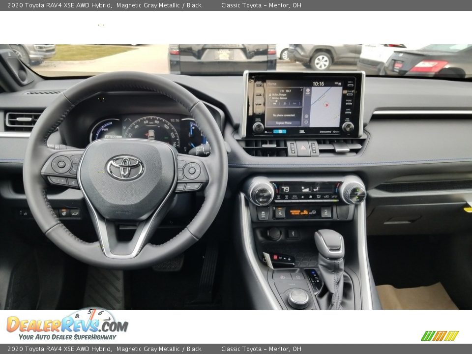 2020 Toyota RAV4 XSE AWD Hybrid Magnetic Gray Metallic / Black Photo #4