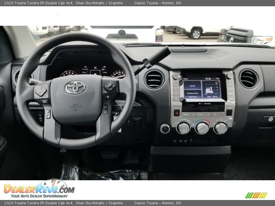 Dashboard of 2020 Toyota Tundra SR Double Cab 4x4 Photo #3