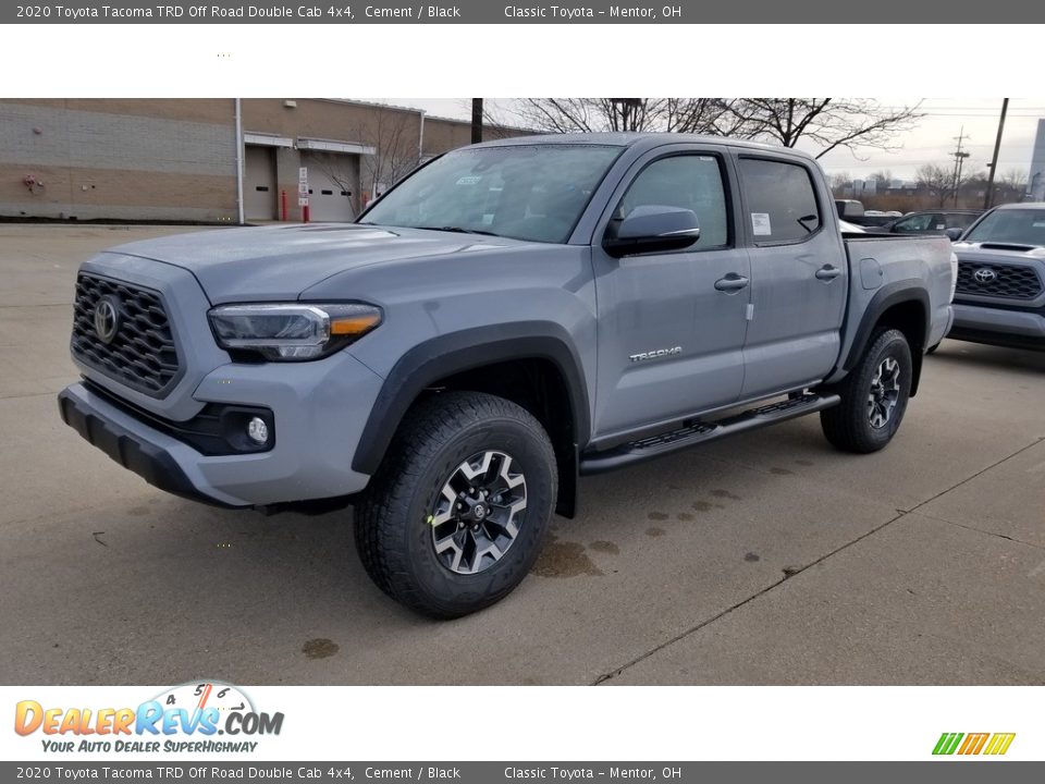 2020 Toyota Tacoma TRD Off Road Double Cab 4x4 Cement / Black Photo #1
