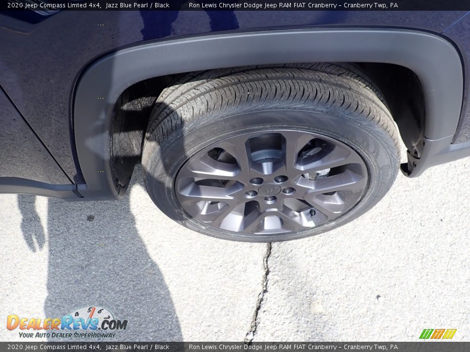 2020 Jeep Compass Limted 4x4 Jazz Blue Pearl / Black Photo #9