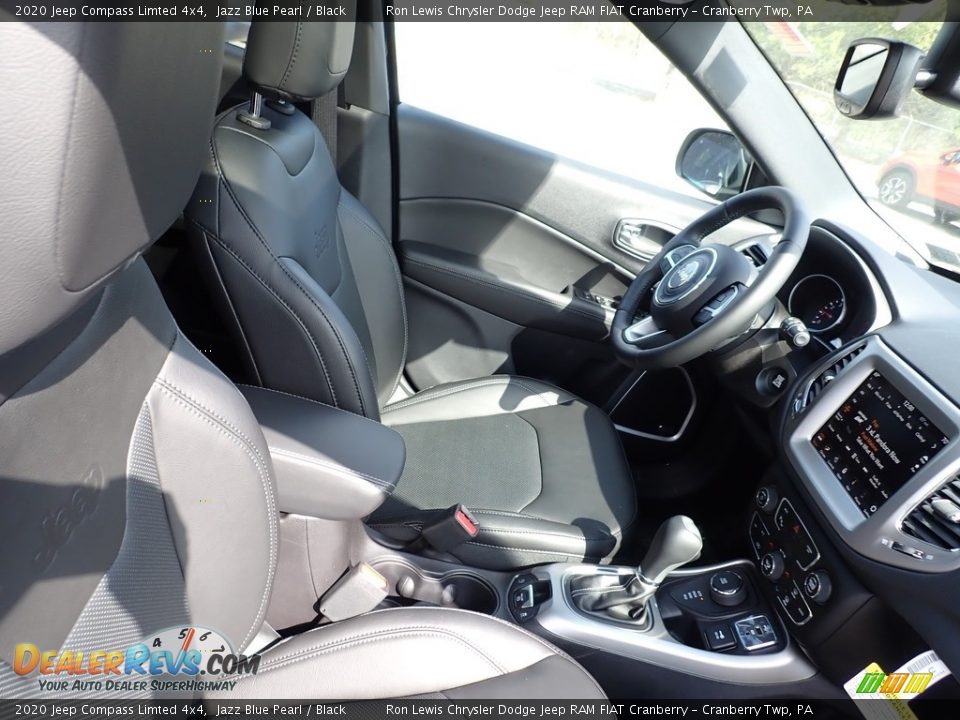 2020 Jeep Compass Limted 4x4 Jazz Blue Pearl / Black Photo #10