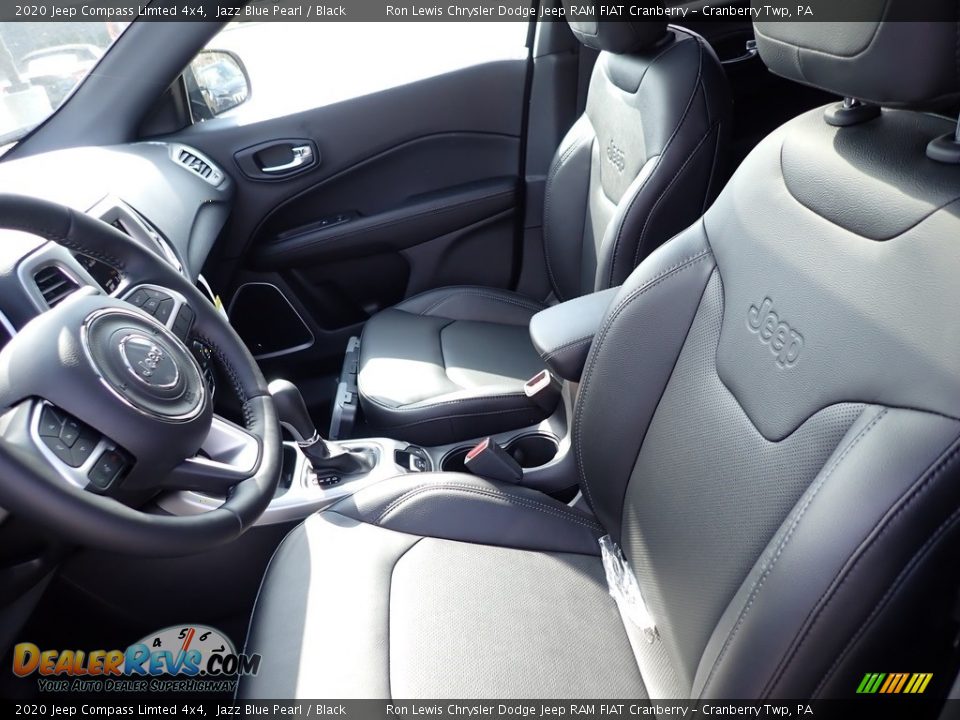 2020 Jeep Compass Limted 4x4 Jazz Blue Pearl / Black Photo #13