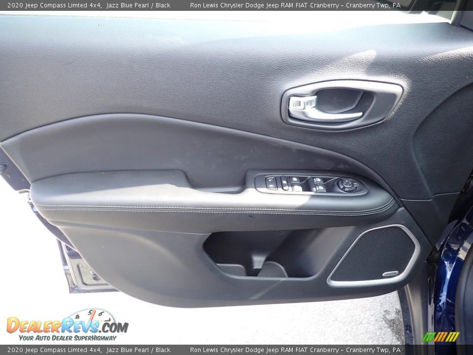 2020 Jeep Compass Limted 4x4 Jazz Blue Pearl / Black Photo #14