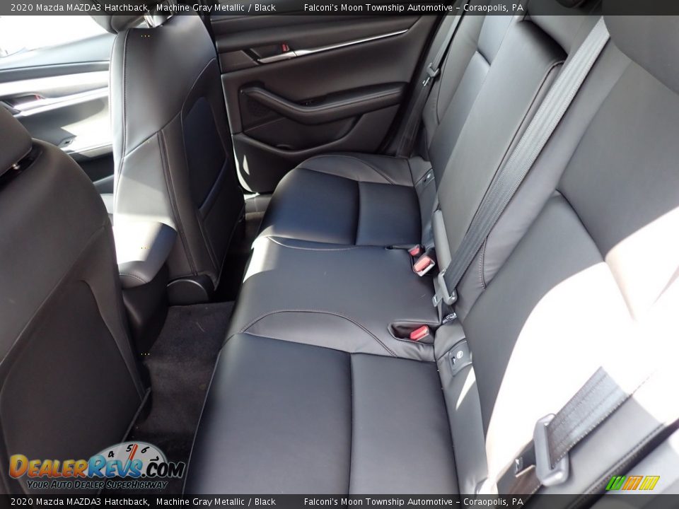 2020 Mazda MAZDA3 Hatchback Machine Gray Metallic / Black Photo #8