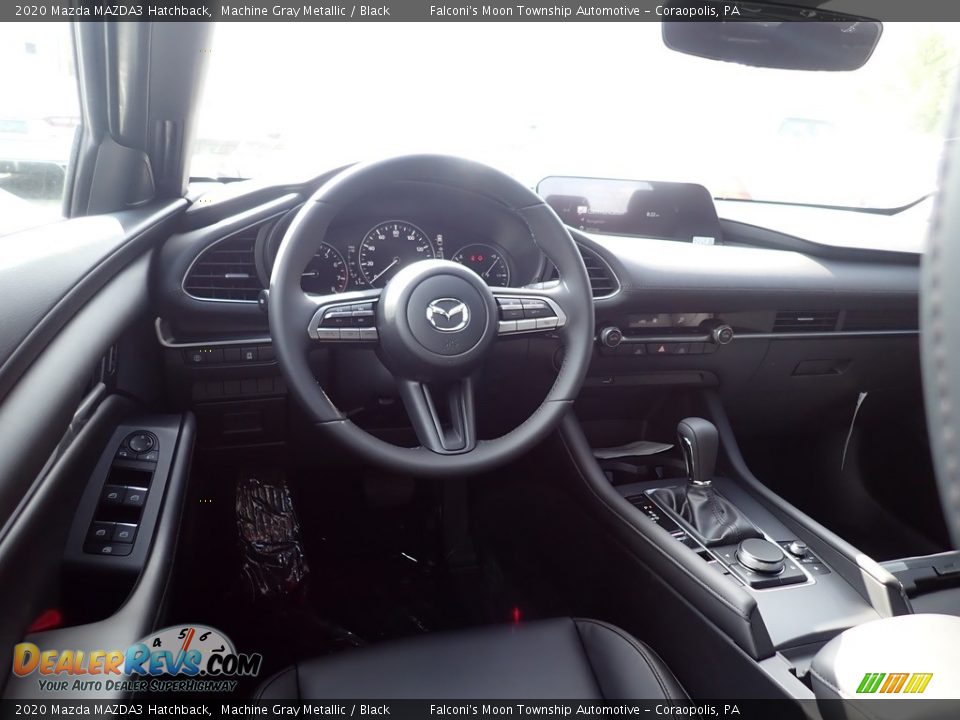 2020 Mazda MAZDA3 Hatchback Machine Gray Metallic / Black Photo #9
