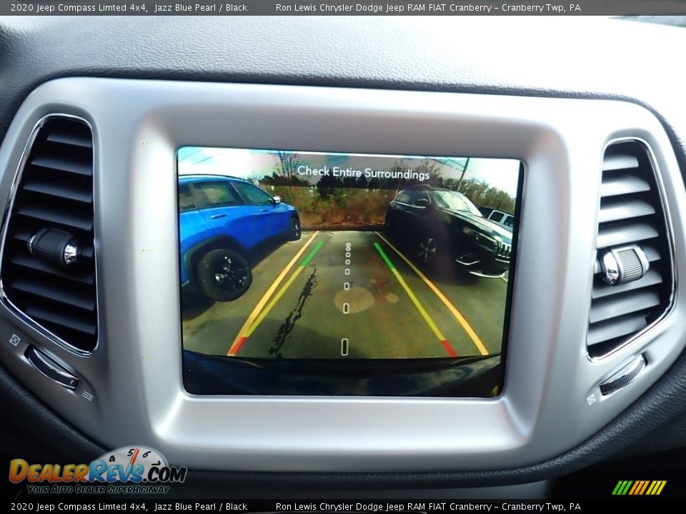 2020 Jeep Compass Limted 4x4 Jazz Blue Pearl / Black Photo #18