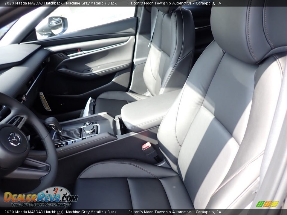 2020 Mazda MAZDA3 Hatchback Machine Gray Metallic / Black Photo #10