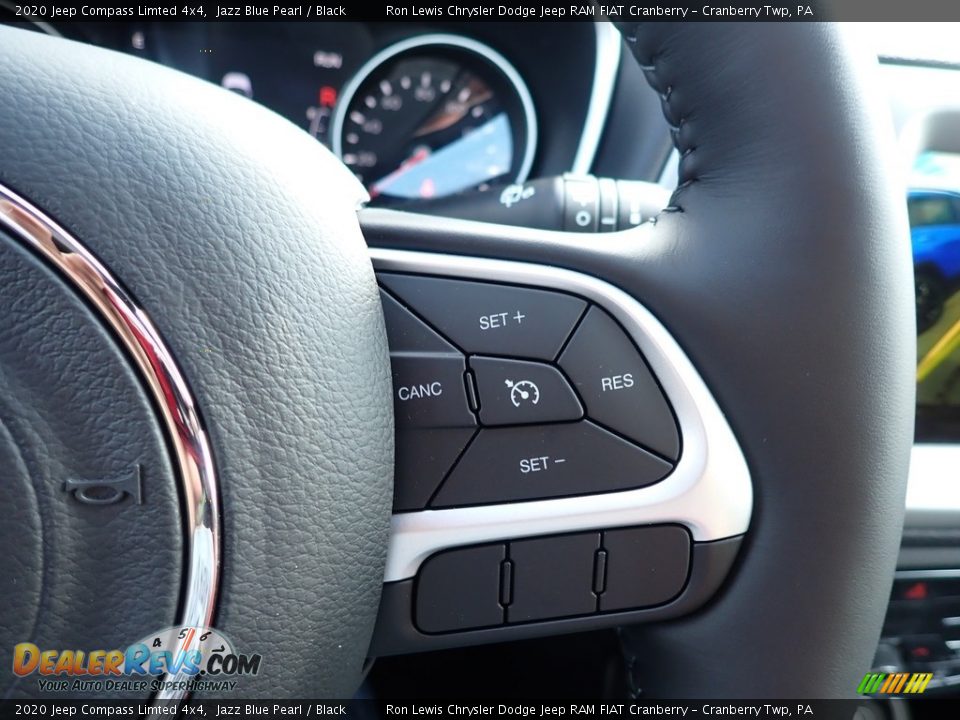 2020 Jeep Compass Limted 4x4 Jazz Blue Pearl / Black Photo #19