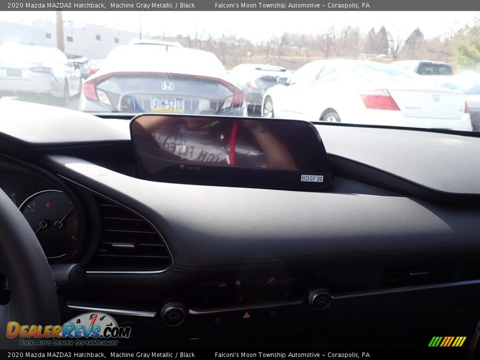 2020 Mazda MAZDA3 Hatchback Machine Gray Metallic / Black Photo #13