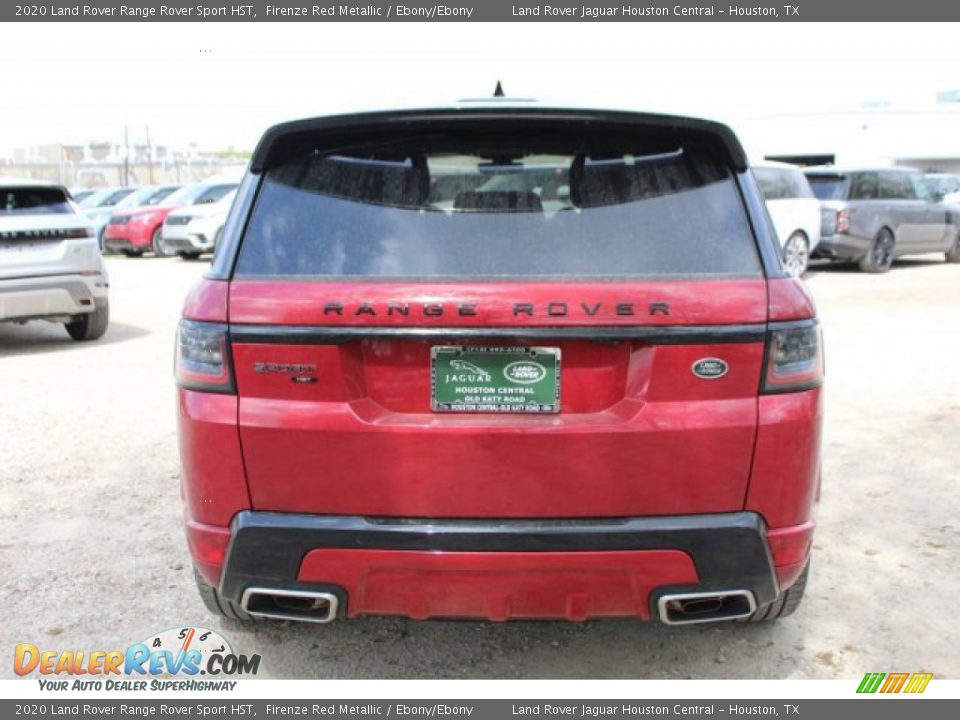 2020 Land Rover Range Rover Sport HST Firenze Red Metallic / Ebony/Ebony Photo #7