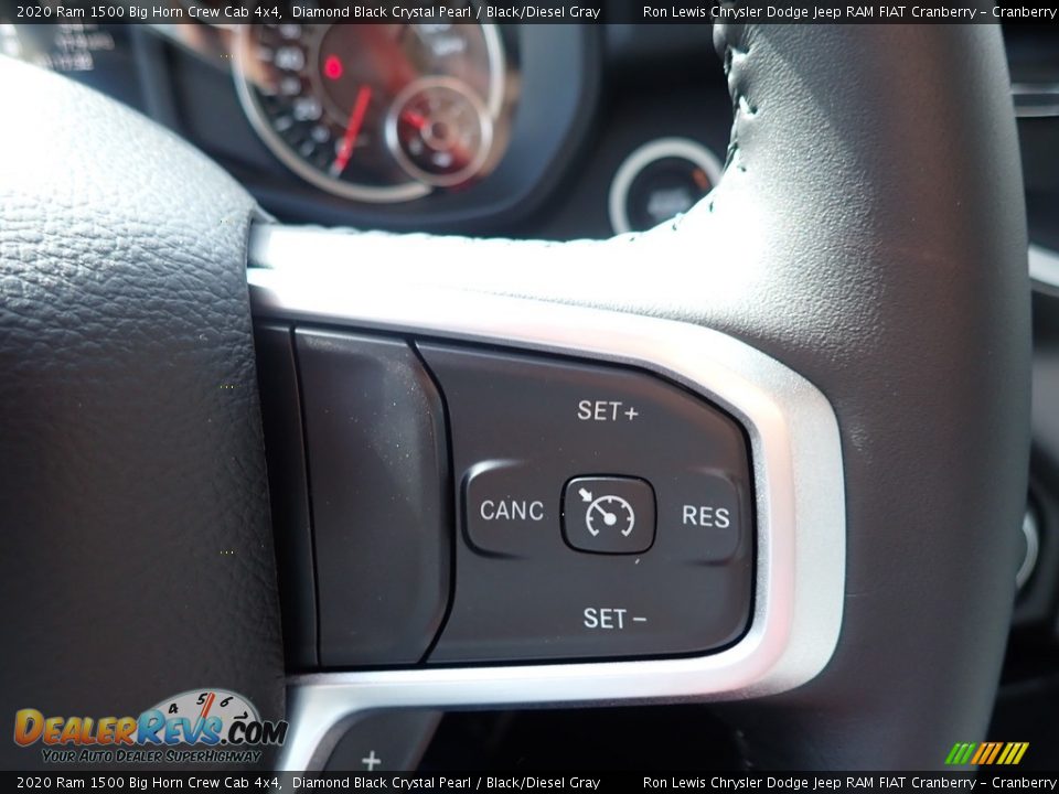 2020 Ram 1500 Big Horn Crew Cab 4x4 Steering Wheel Photo #18