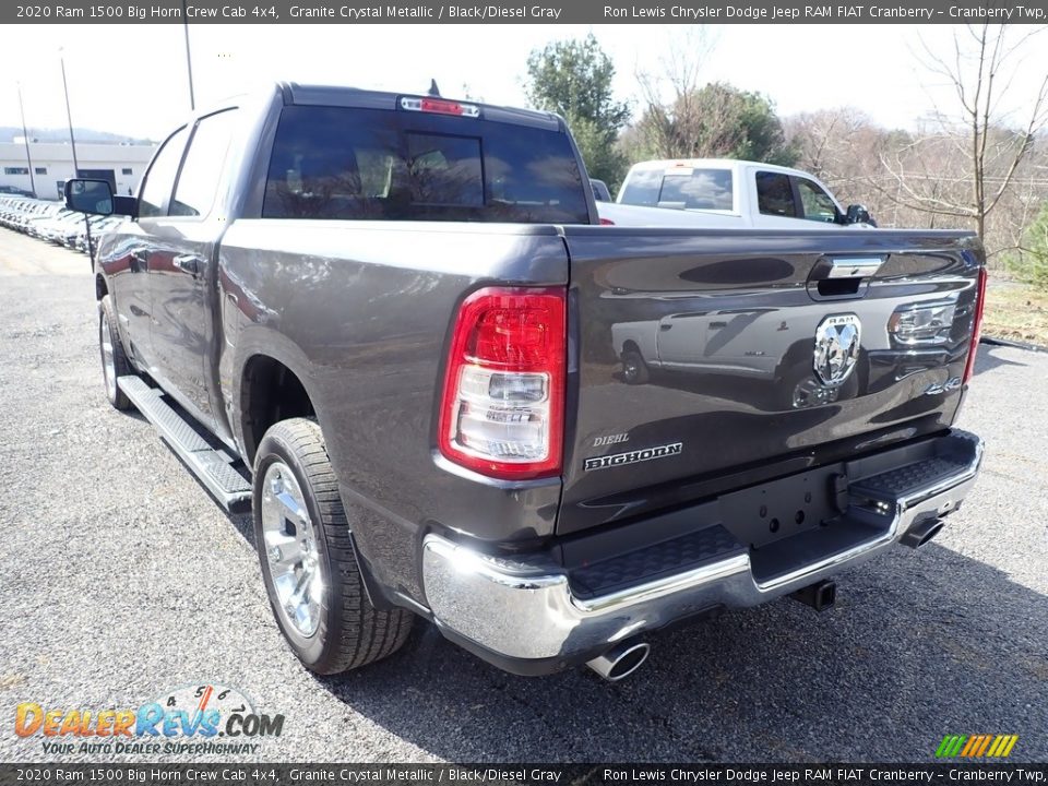 2020 Ram 1500 Big Horn Crew Cab 4x4 Granite Crystal Metallic / Black/Diesel Gray Photo #3