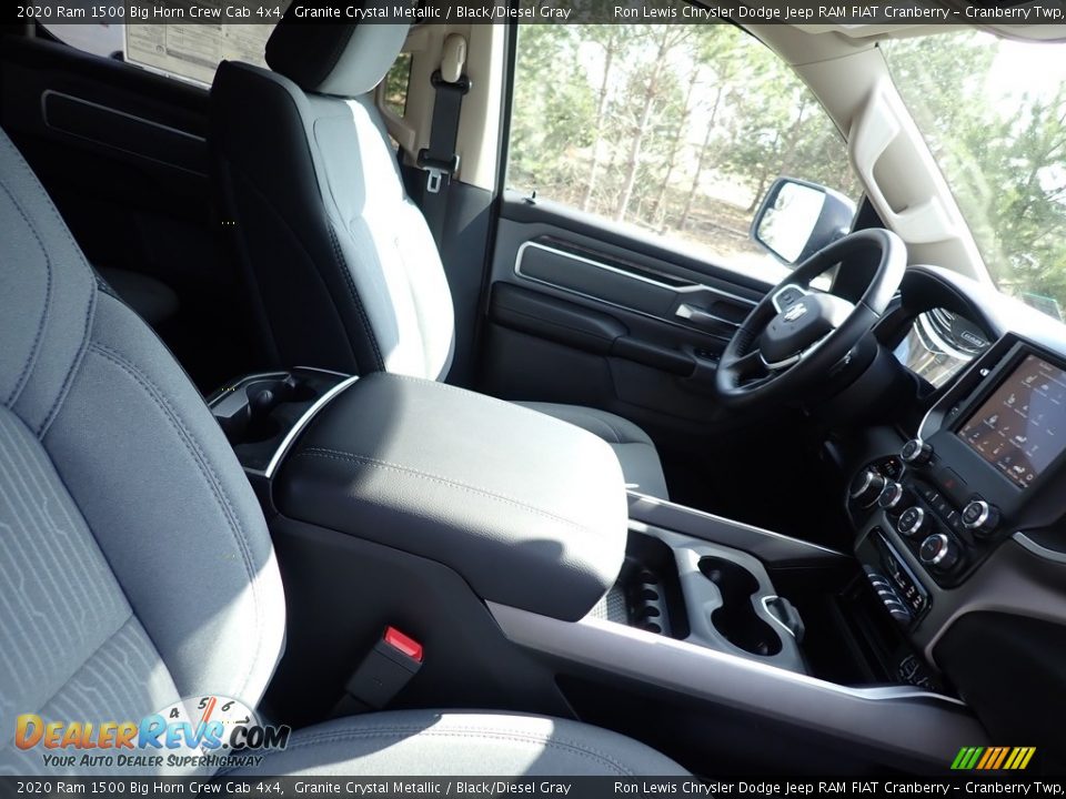 2020 Ram 1500 Big Horn Crew Cab 4x4 Granite Crystal Metallic / Black/Diesel Gray Photo #9