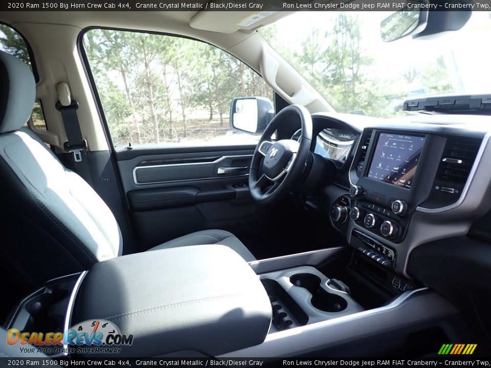 2020 Ram 1500 Big Horn Crew Cab 4x4 Granite Crystal Metallic / Black/Diesel Gray Photo #10