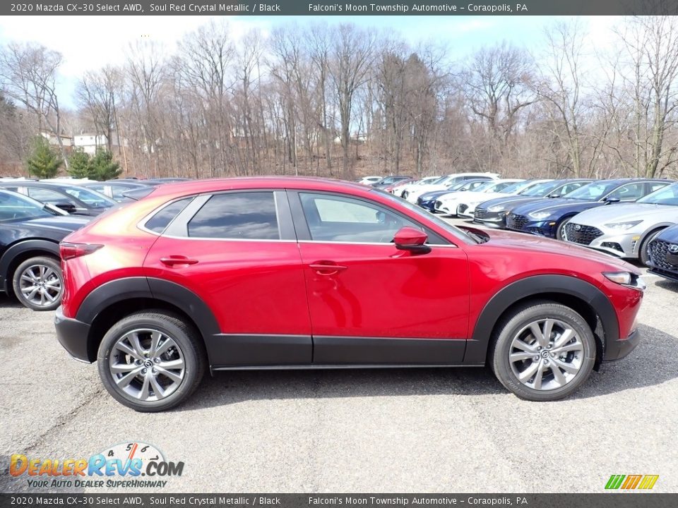 2020 Mazda CX-30 Select AWD Soul Red Crystal Metallic / Black Photo #1