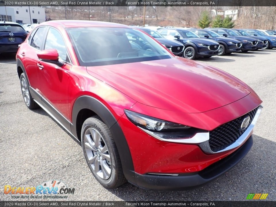 2020 Mazda CX-30 Select AWD Soul Red Crystal Metallic / Black Photo #3