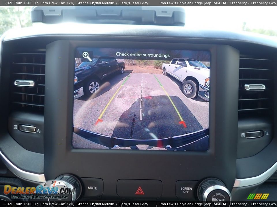 2020 Ram 1500 Big Horn Crew Cab 4x4 Granite Crystal Metallic / Black/Diesel Gray Photo #17