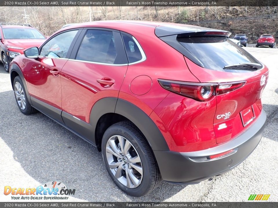 2020 Mazda CX-30 Select AWD Soul Red Crystal Metallic / Black Photo #6