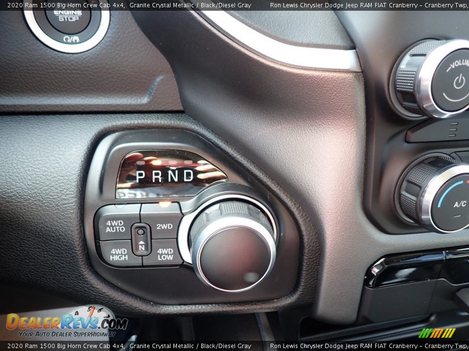 2020 Ram 1500 Big Horn Crew Cab 4x4 Granite Crystal Metallic / Black/Diesel Gray Photo #20