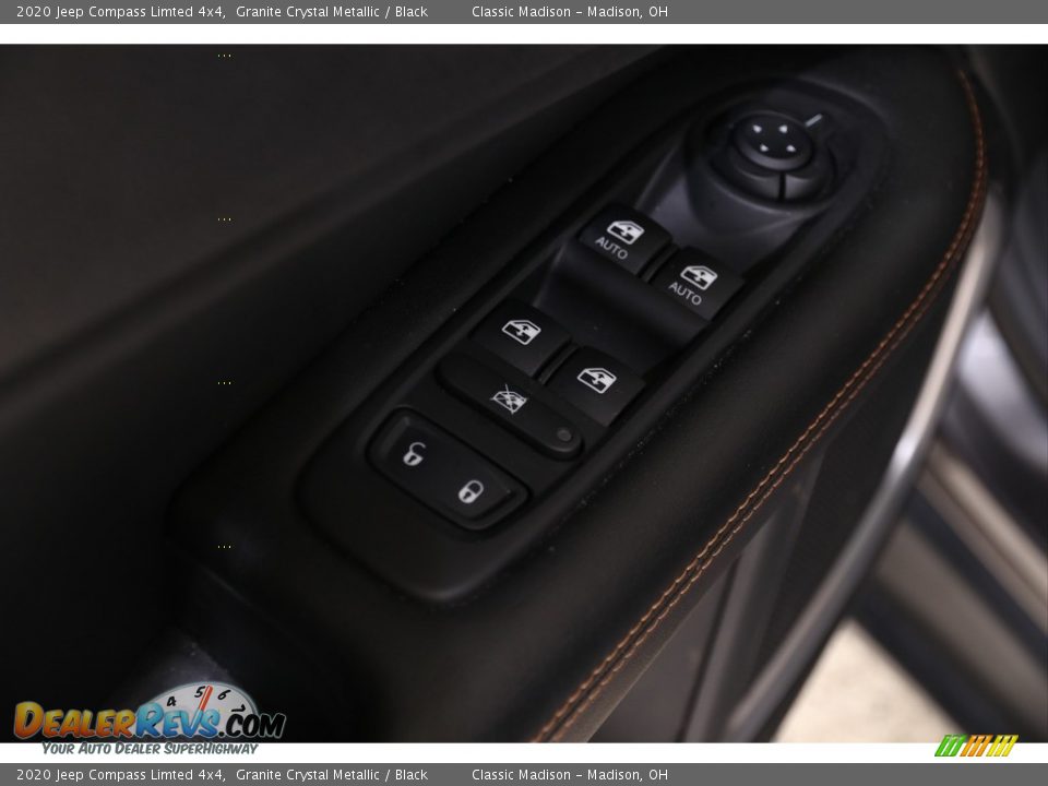 2020 Jeep Compass Limted 4x4 Granite Crystal Metallic / Black Photo #5