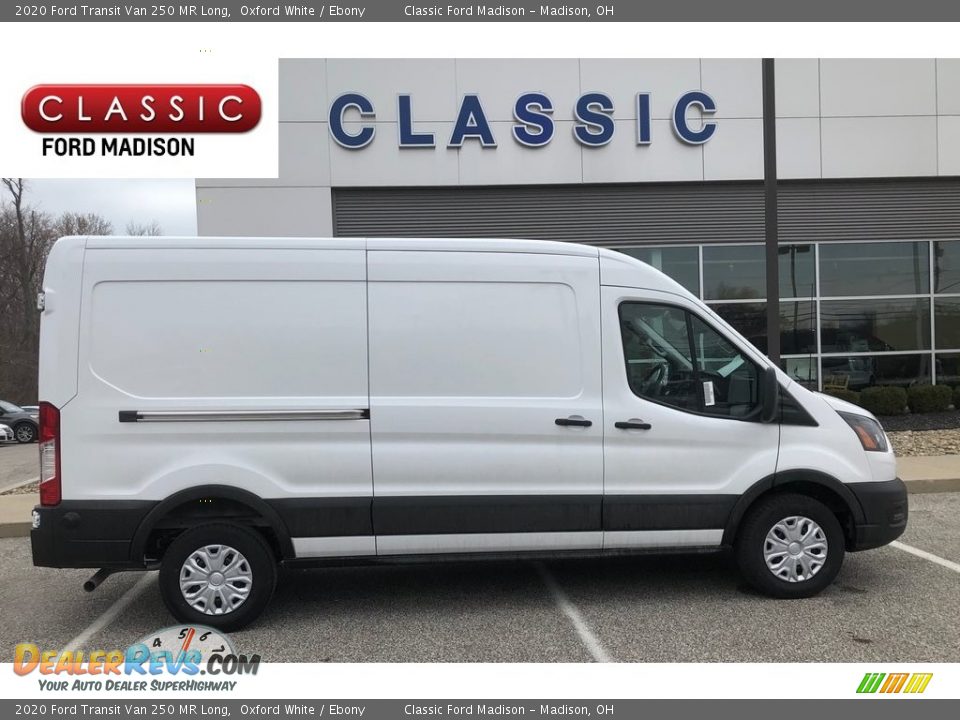 2020 Ford Transit Van 250 MR Long Oxford White / Ebony Photo #1