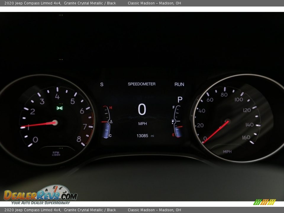 2020 Jeep Compass Limted 4x4 Granite Crystal Metallic / Black Photo #9