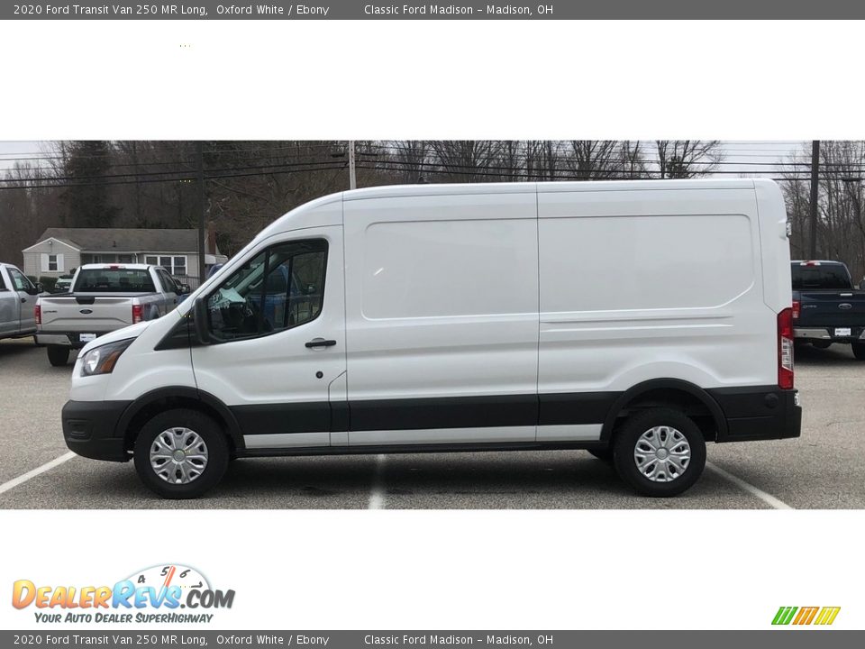 2020 Ford Transit Van 250 MR Long Oxford White / Ebony Photo #5