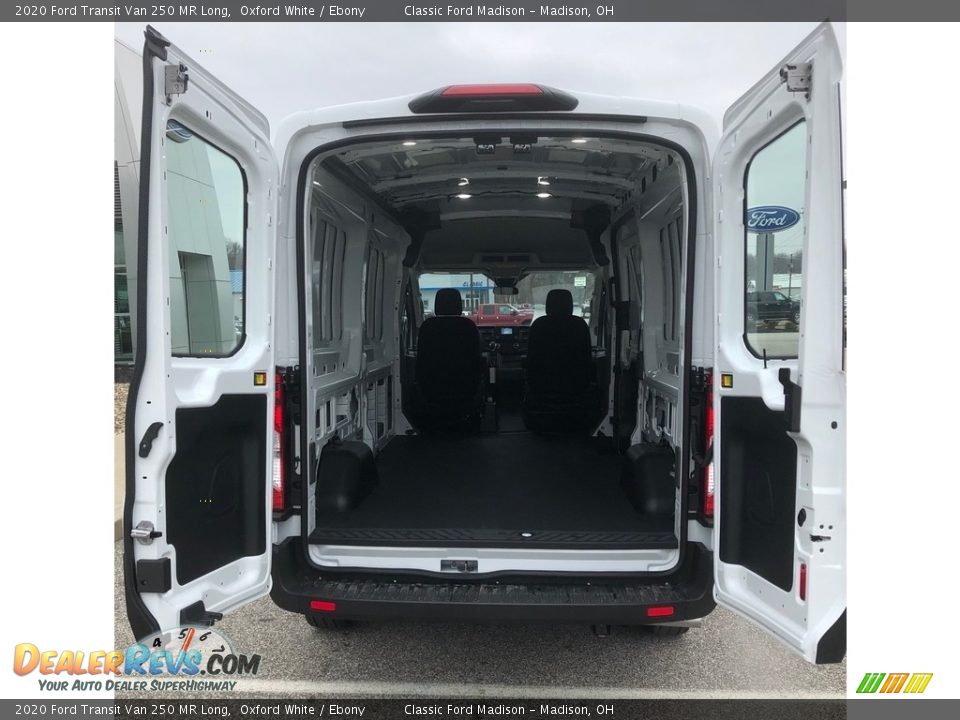 2020 Ford Transit Van 250 MR Long Oxford White / Ebony Photo #9