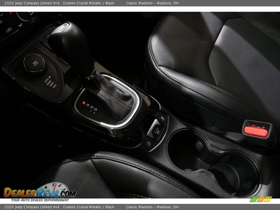 2020 Jeep Compass Limted 4x4 Granite Crystal Metallic / Black Photo #19