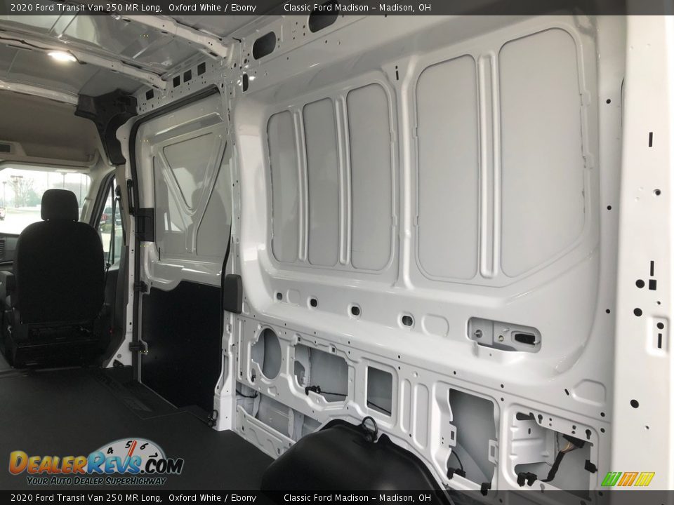2020 Ford Transit Van 250 MR Long Oxford White / Ebony Photo #12