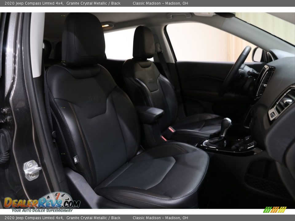 2020 Jeep Compass Limted 4x4 Granite Crystal Metallic / Black Photo #20
