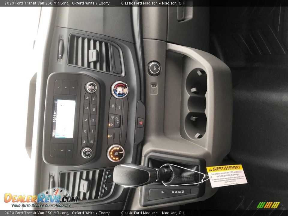 2020 Ford Transit Van 250 MR Long Oxford White / Ebony Photo #13