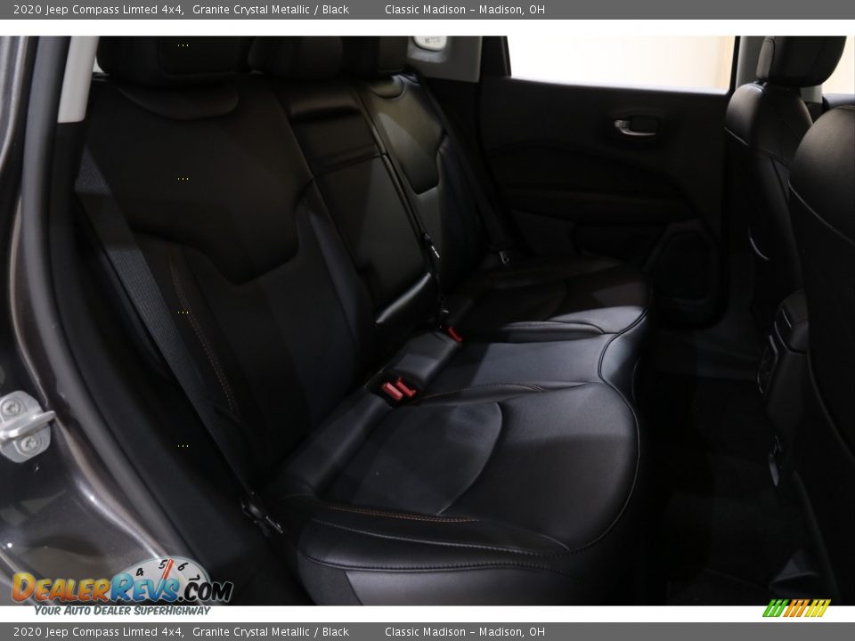 2020 Jeep Compass Limted 4x4 Granite Crystal Metallic / Black Photo #21