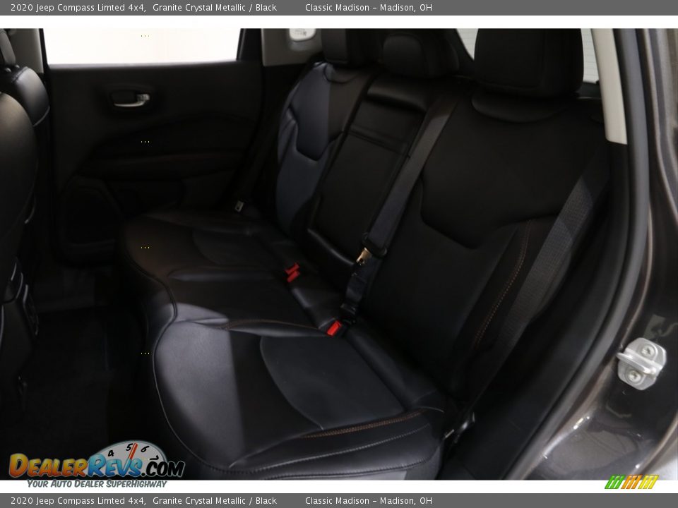 2020 Jeep Compass Limted 4x4 Granite Crystal Metallic / Black Photo #22
