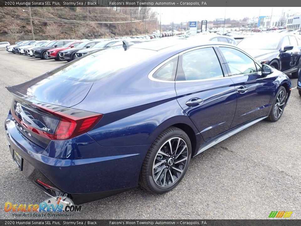 2020 Hyundai Sonata SEL Plus Stormy Sea / Black Photo #2