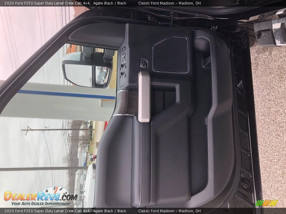 2020 Ford F350 Super Duty Lariat Crew Cab 4x4 Agate Black / Black Photo #9