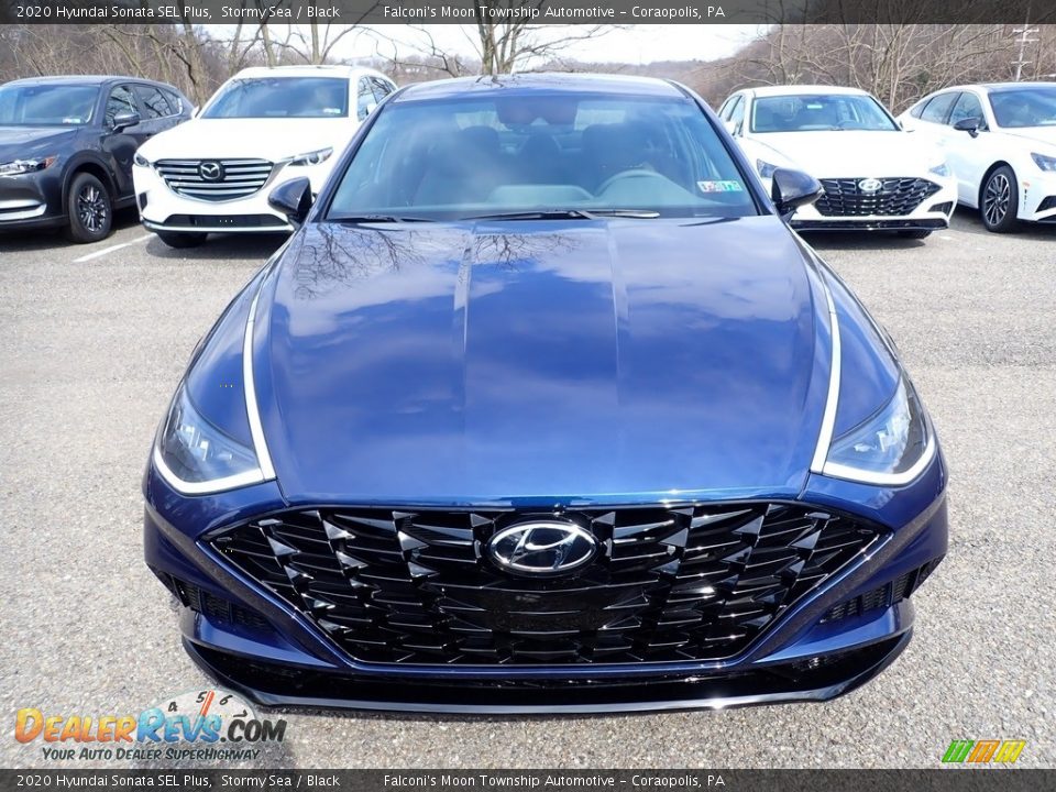 2020 Hyundai Sonata SEL Plus Stormy Sea / Black Photo #4