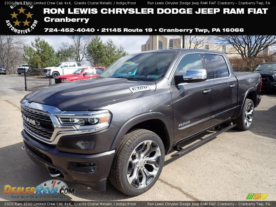 2020 Ram 1500 Limited Crew Cab 4x4 Granite Crystal Metallic / Indigo/Frost Photo #1