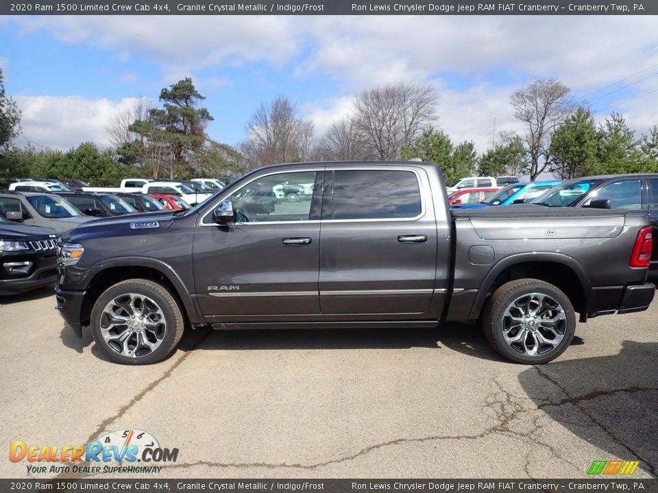 2020 Ram 1500 Limited Crew Cab 4x4 Granite Crystal Metallic / Indigo/Frost Photo #2
