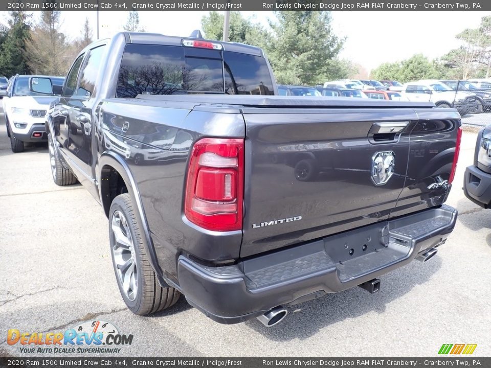 2020 Ram 1500 Limited Crew Cab 4x4 Granite Crystal Metallic / Indigo/Frost Photo #3